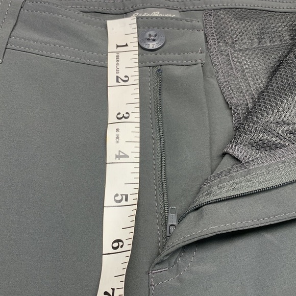 Eddie Bauer Cargo Hiking Pants Adjustable Leg Length Size 12 Colour Grey - Picture 10 of 14